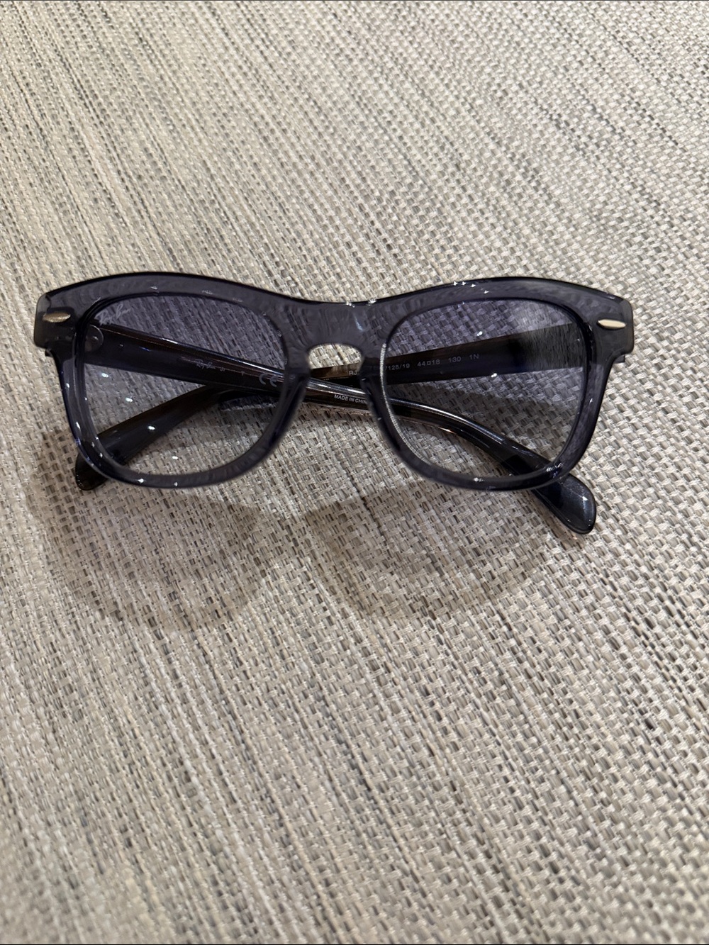 Ray-Ban Kids Smokey gray Transparent Sunglasses